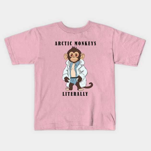 Arctic Monkeys , Literally Kids T-Shirt by ahstud 